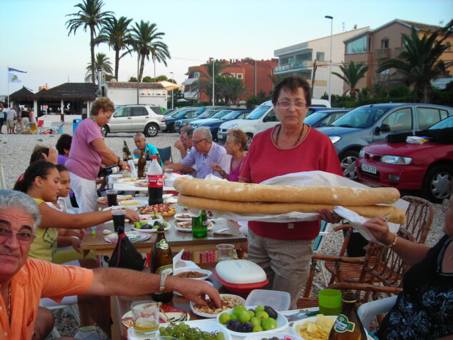 Imagen: María Cholbi en el encuentro de 2009