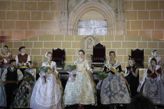 Imagen: Àngela, Nahir y Nerea tras ser proclamadas