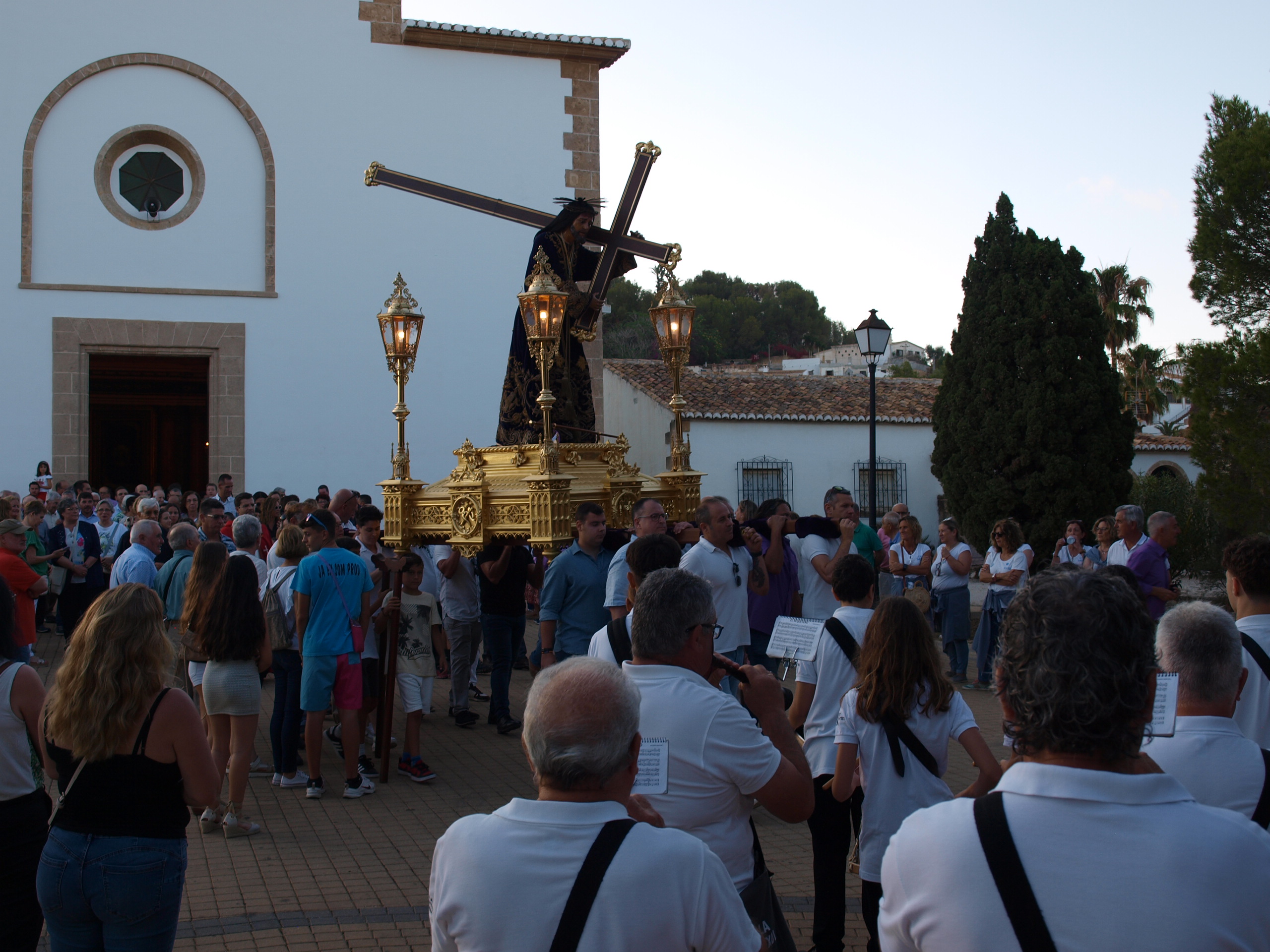 Romería Bajada de Jesús Nazareno 75 aniversario Fogueres Xàbia