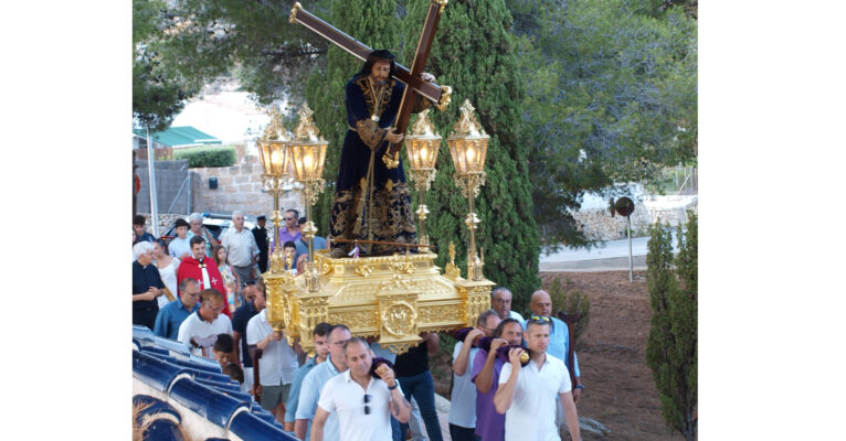 Romería Bajada de Jesús Nazareno 75 aniversario Fogueres Xàbia -