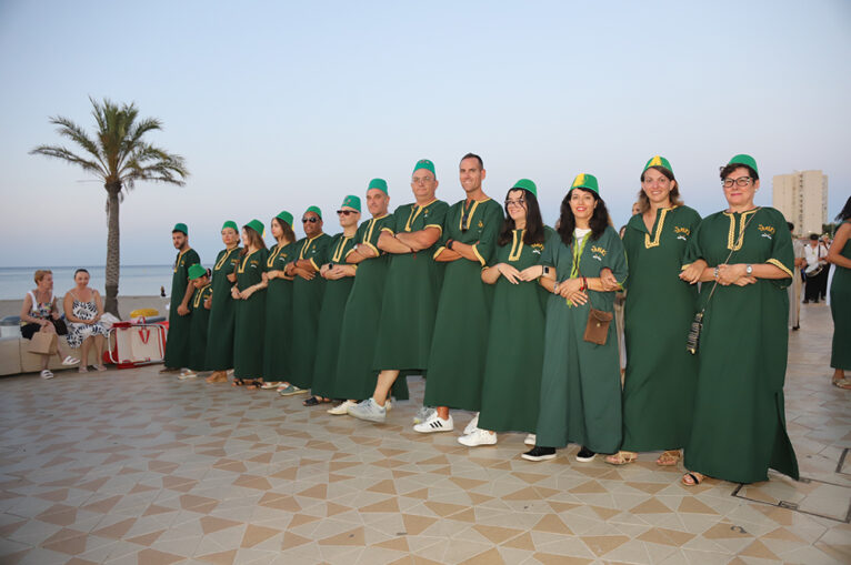 Filà Al-Tarik's en el desfile del Arenal de Xàbia