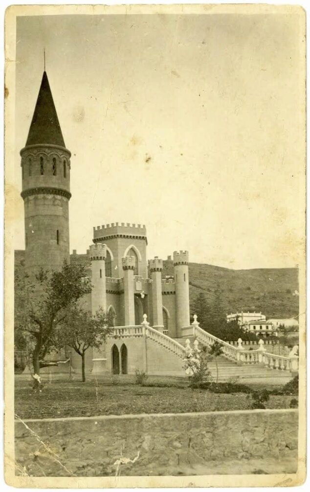 Imagen: Lateral de desaparecido castillo de Xàbia