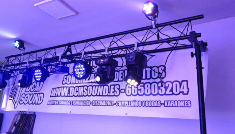 Luces y música para todo tipo de eventos con DCM Sound