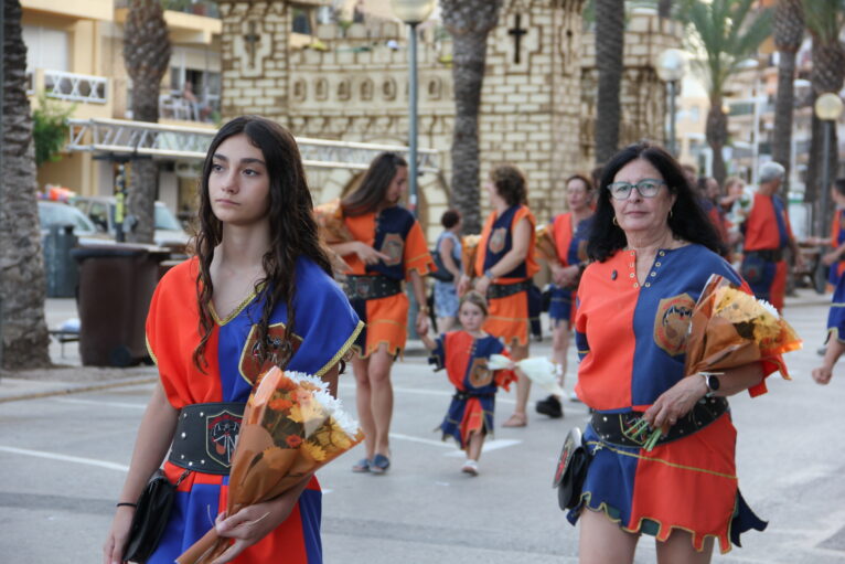 Ofrenda Moros y Cristianos Xàbia 2024 (13)