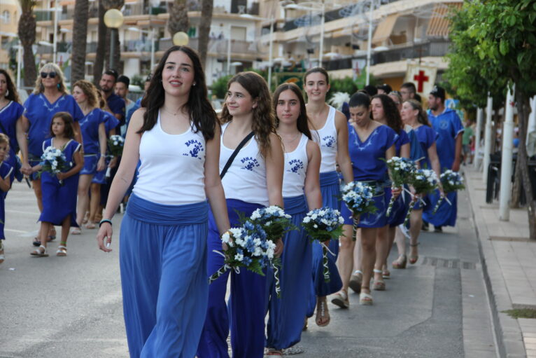 Ofrenda Moros y Cristianos Xàbia 2024 (33)