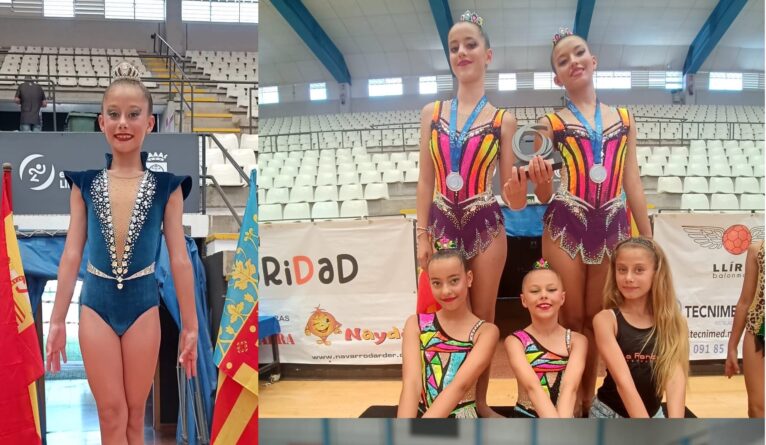 Portada Gimnastas del CD Montgó en el Campeonato Autonómico de Federación