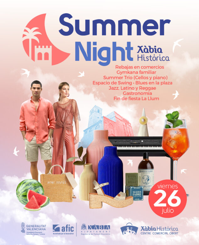 Imagen: Summer Night Xàbia Histórica 2024