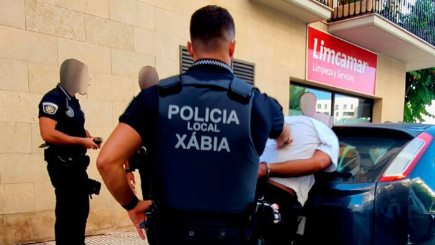 Imagen: Detenido en Xàbia