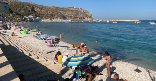 Imagen: Playa de la Grava de Xàbia