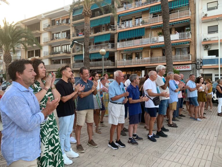 Público en la presentación del libro de fiestas a la Mare de Déu de Loreto Xàbia 2024