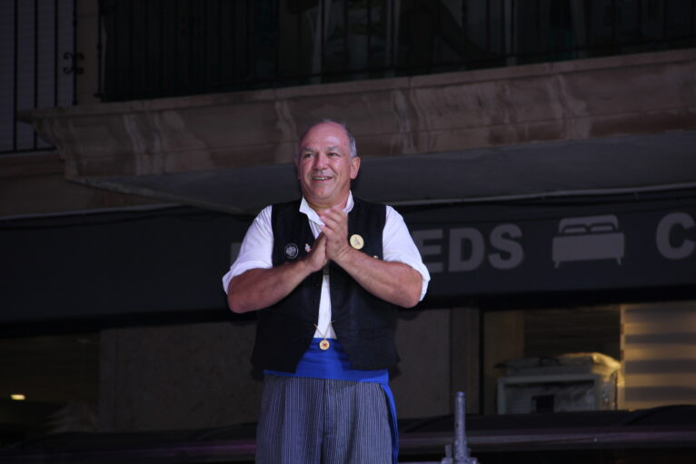 Vicente Gavilá, presidente de la Comisión de Fiestas de Loreto