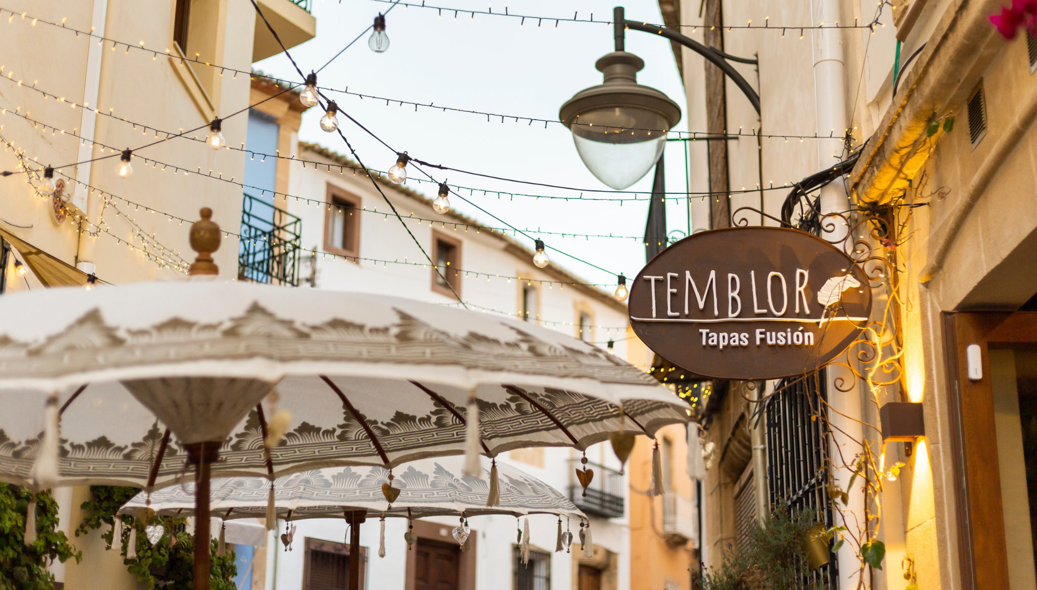 Terraza encantadora en Restaurante Temblor