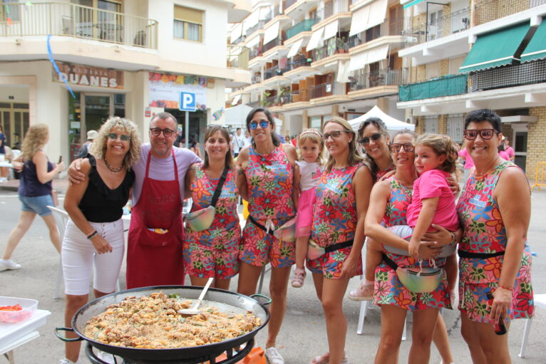 Penya Les Marinees en el Concurso paellas Fiestas Loreto Xàbia 2024