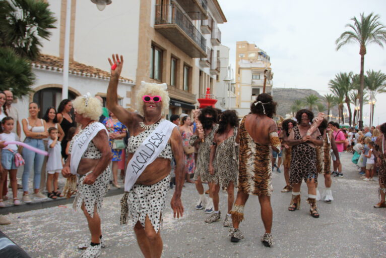 Peña La Bufa en el desfile Carrozas Loreto 2024