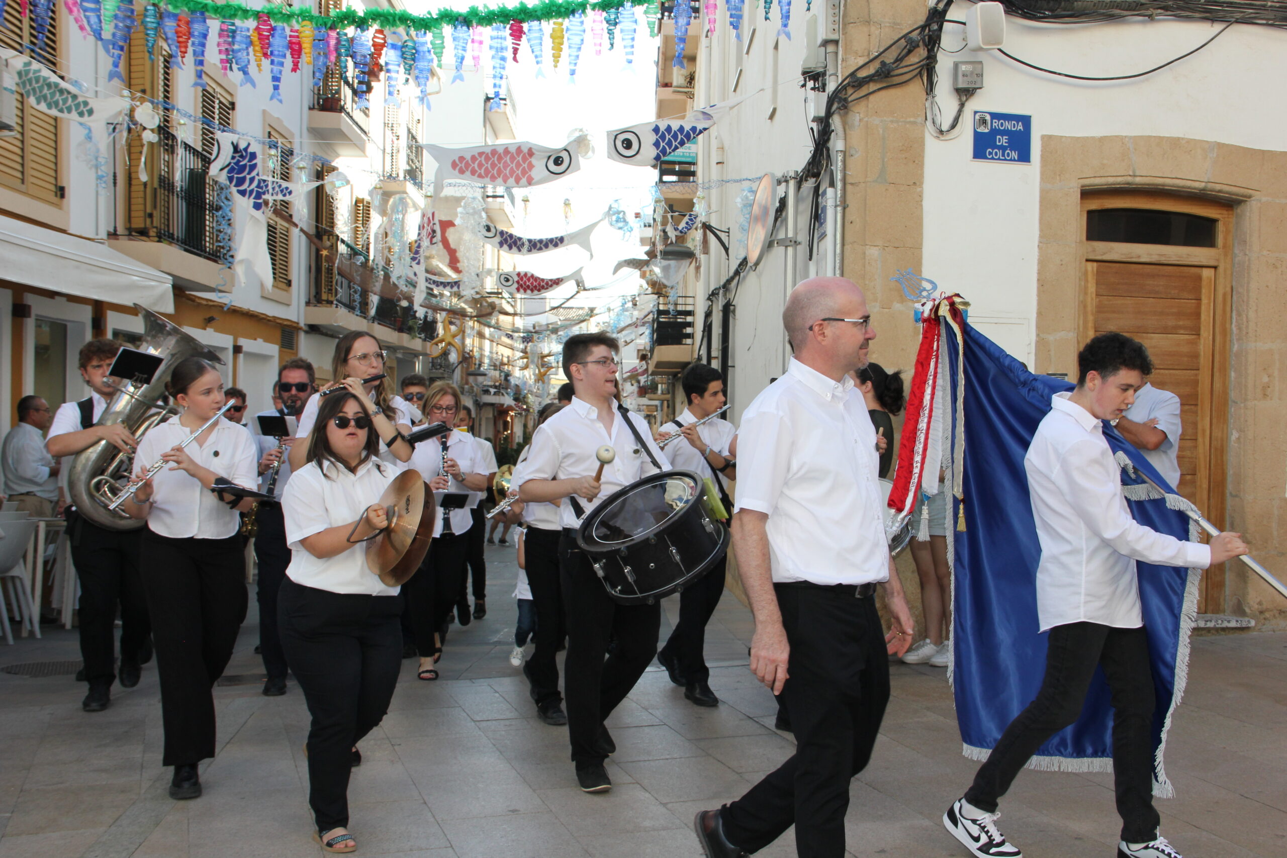 Encuentro comarcal de Bandas de Musica en el 60 aniversario de la banda de Xàbia (16)