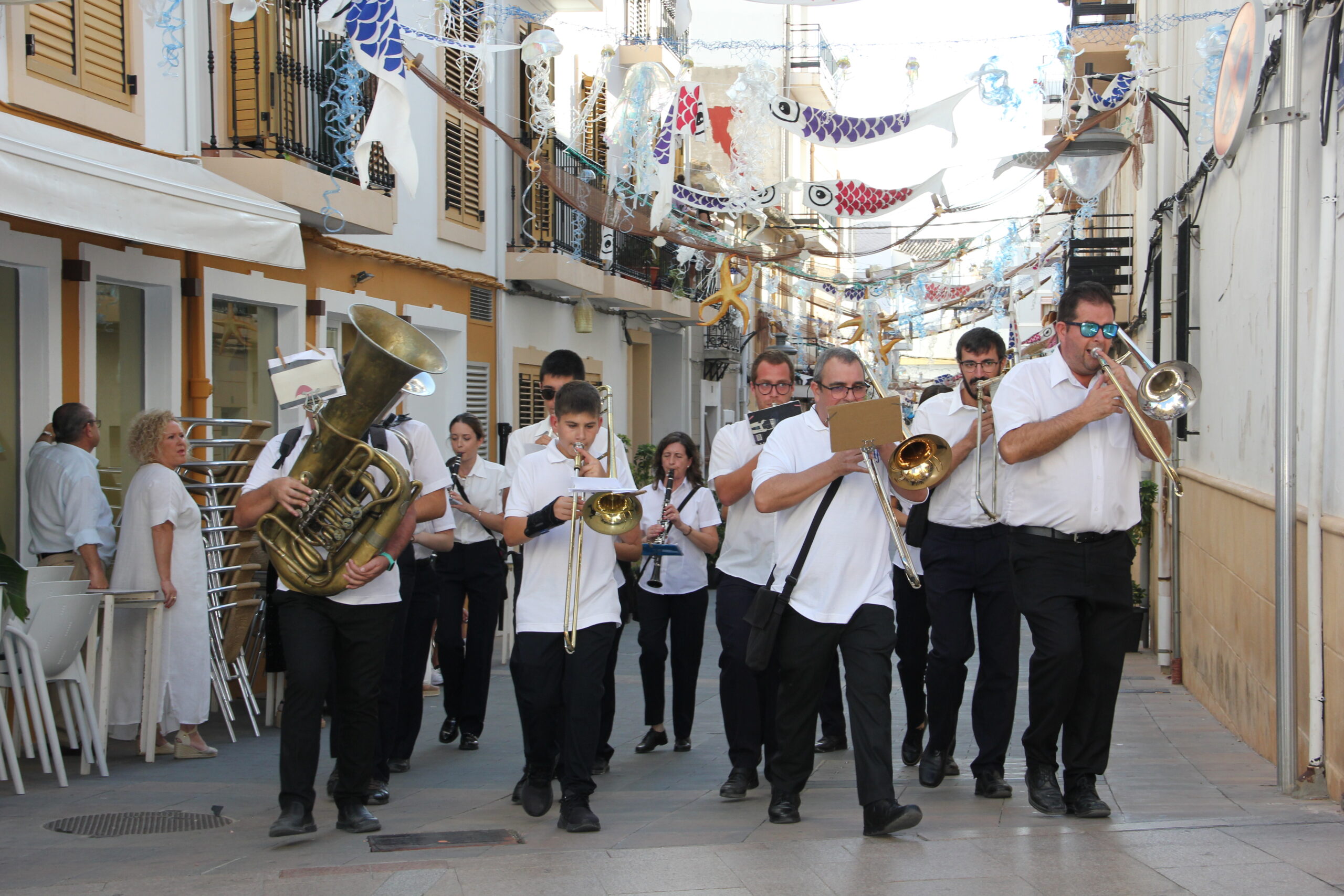 Encuentro comarcal de Bandas de Musica en el 60 aniversario de la banda de Xàbia (18)