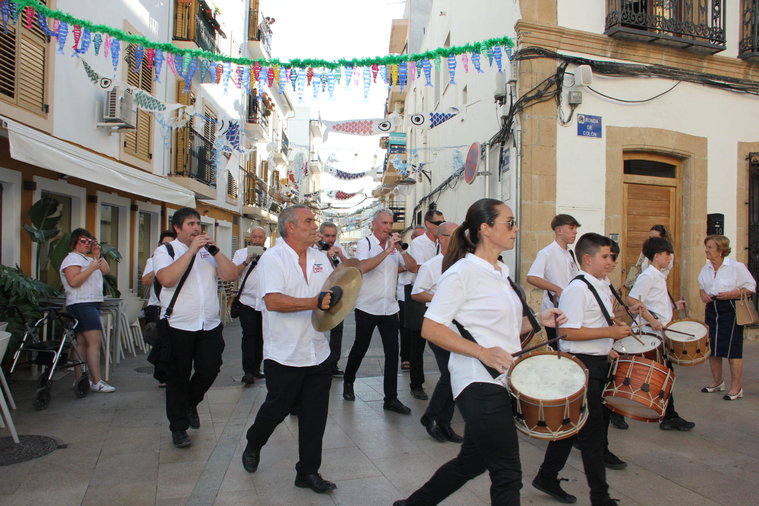 Encuentro comarcal de Bandas de Musica en el 60 aniversario de la banda de Xàbia (2)