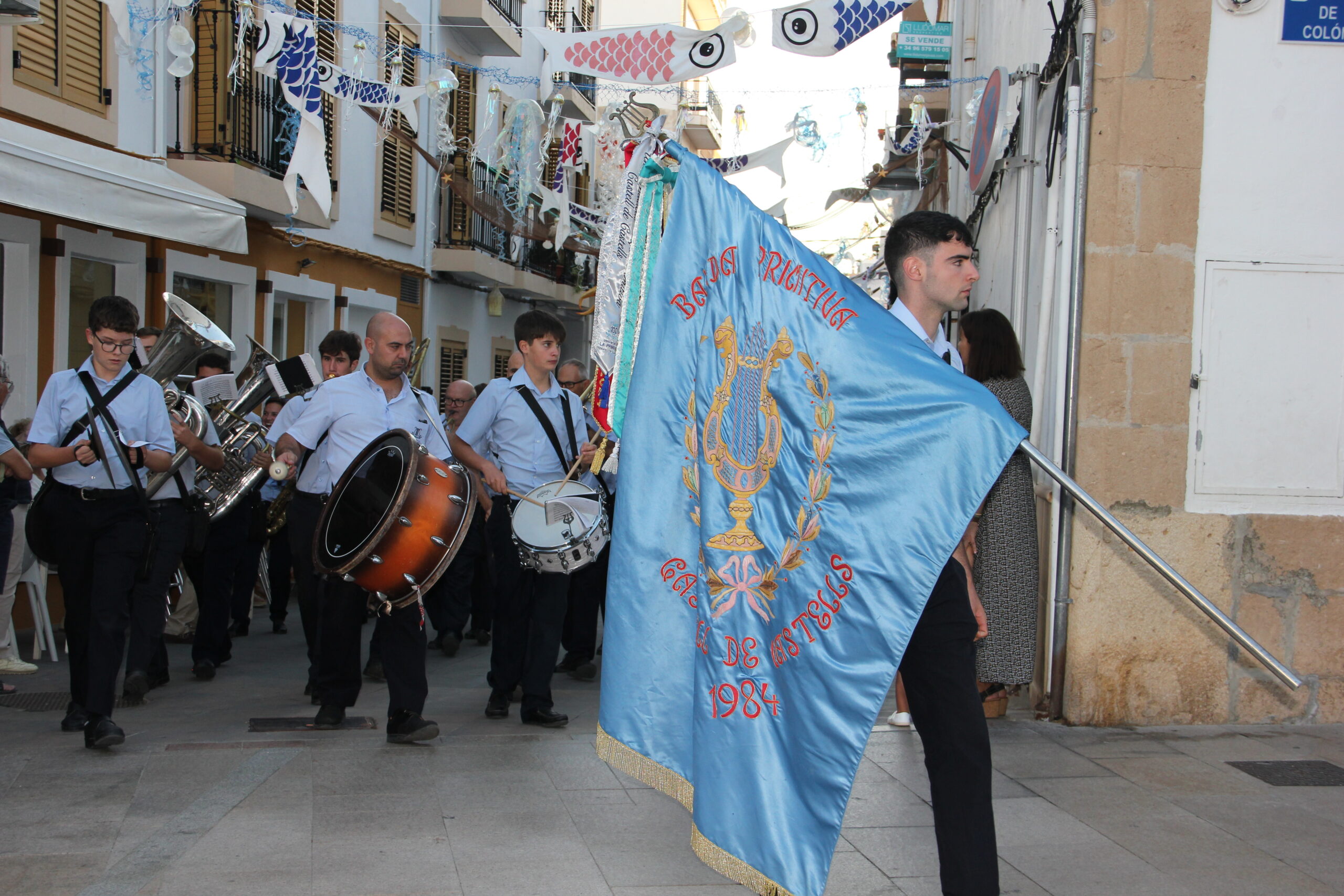 Encuentro comarcal de Bandas de Musica en el 60 aniversario de la banda de Xàbia (51)