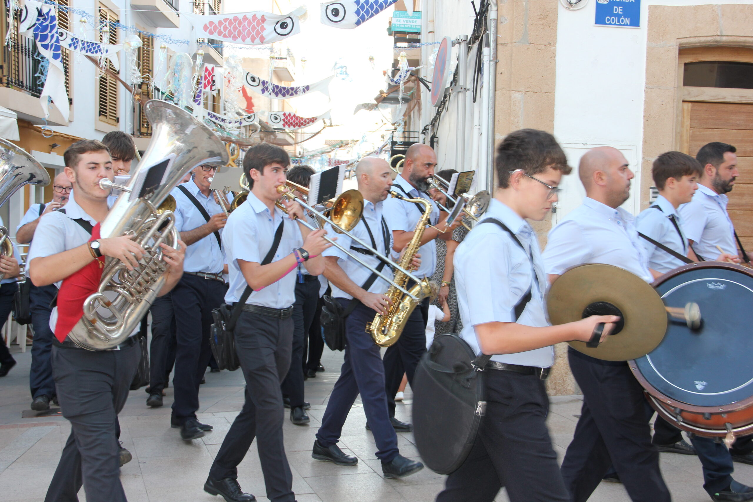 Encuentro comarcal de Bandas de Musica en el 60 aniversario de la banda de Xàbia (52)