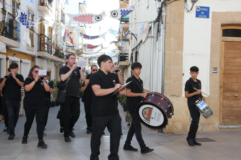 Encuentro comarcal de Bandas de Musica en el 60 aniversario de la banda de Xàbia (8)