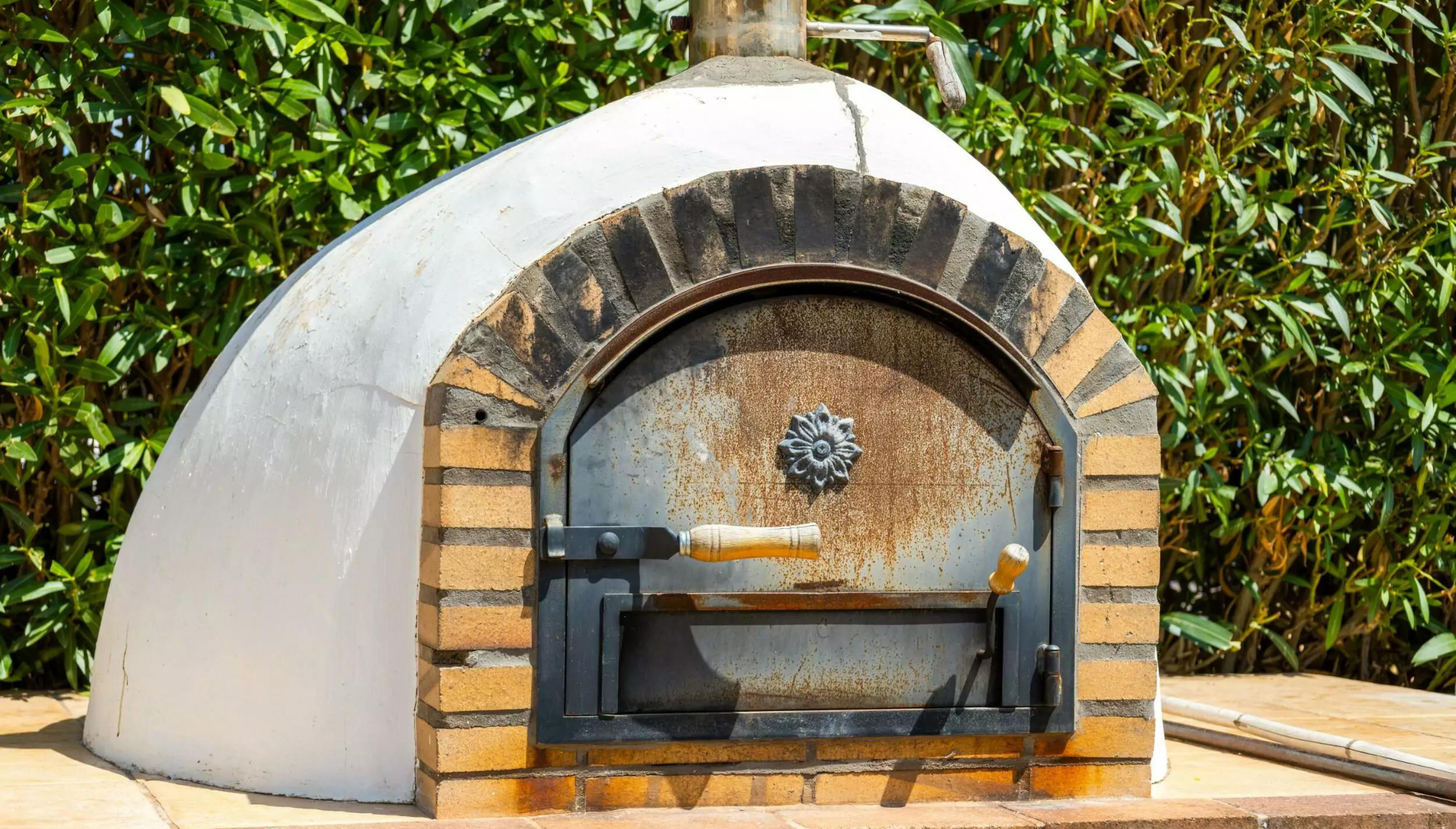 Esta villa dispone de un horno de pan en su exterior