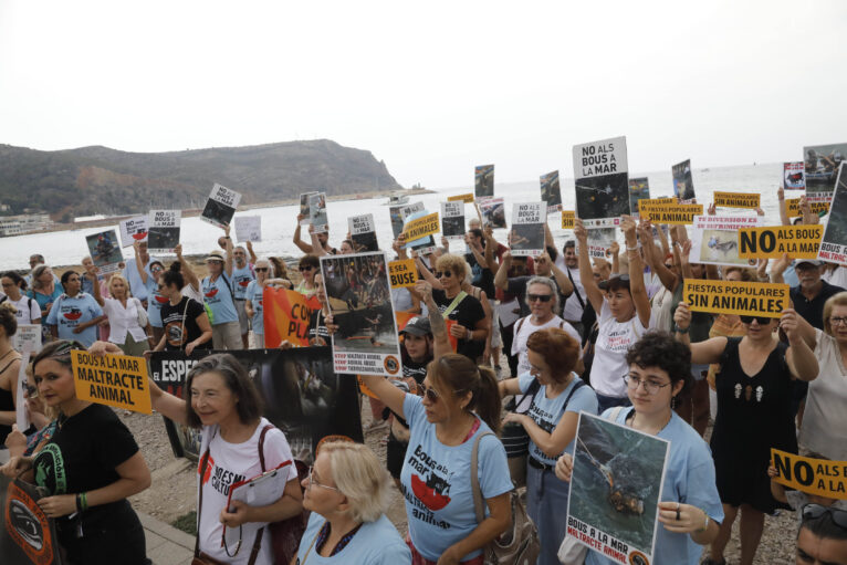 Manifestación antitaurina en Xàbia (10)