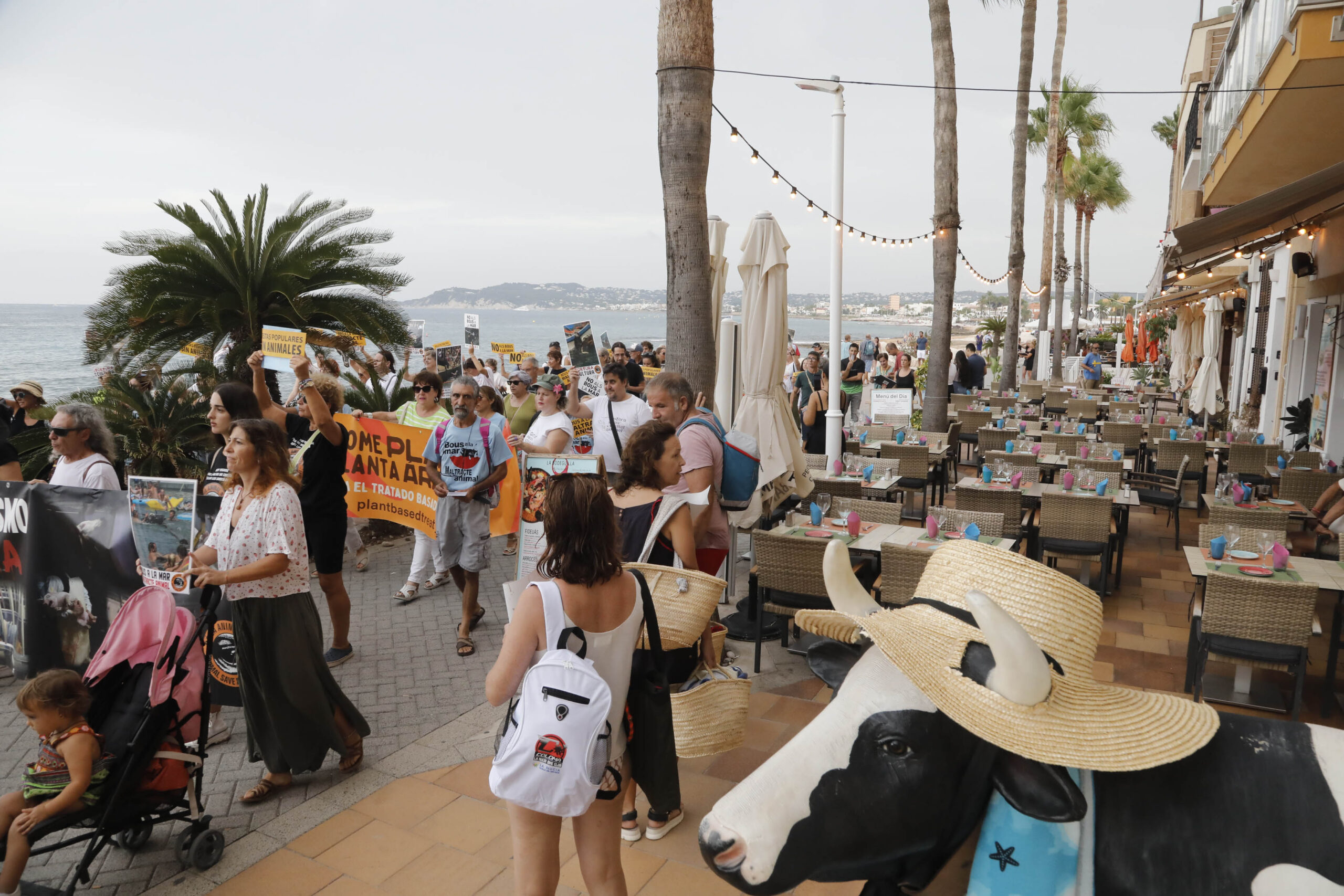 Manifestación antitaurina en Xàbia (17)