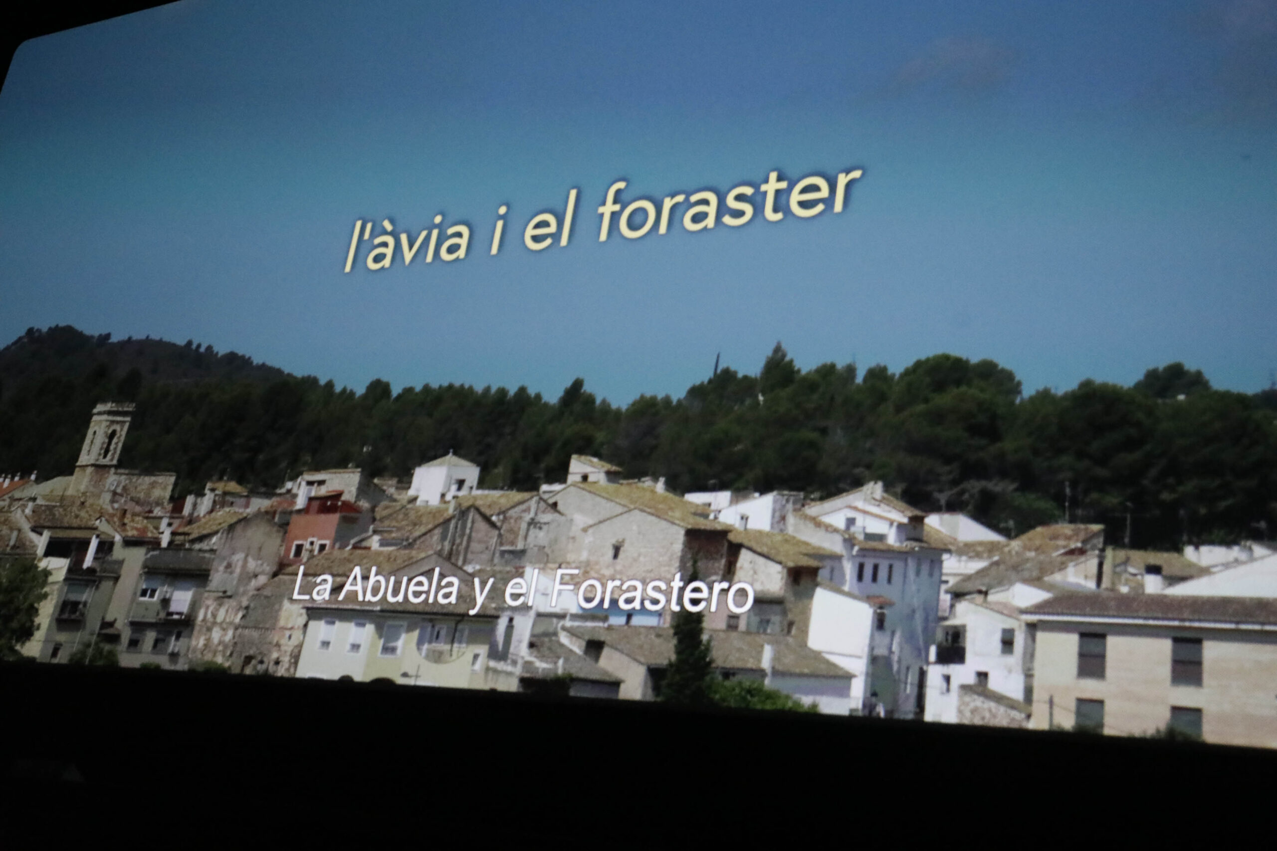 Película ‘L’Àvia i el foraster’ de Sergi Miralles en el Cine Jayan con coloquio (8)