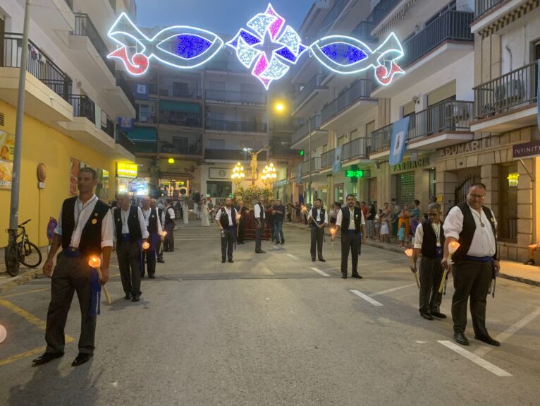 Procesión del Santísimo Cristo del Mar en las fiestas de Xàbia (1)