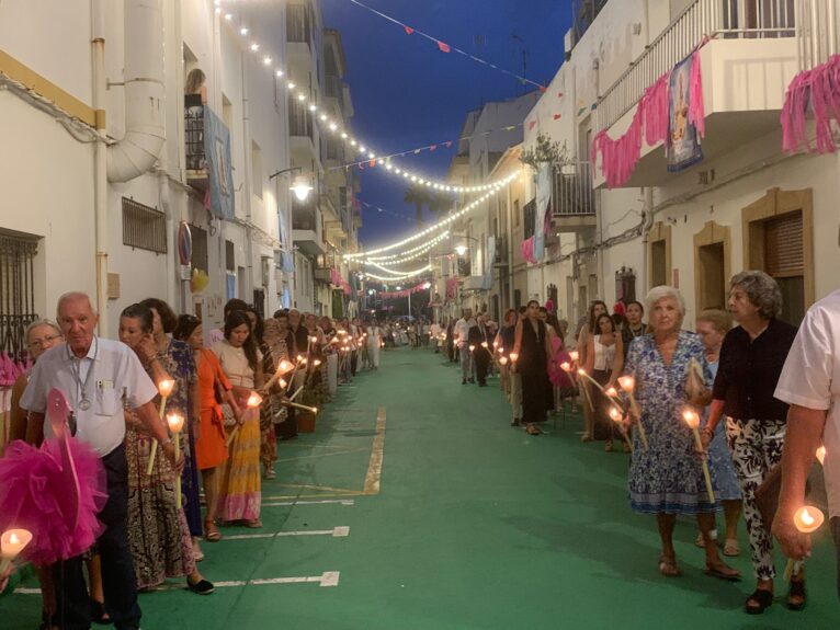 Procesión del Santísimo Cristo del Mar en las fiestas de Xàbia