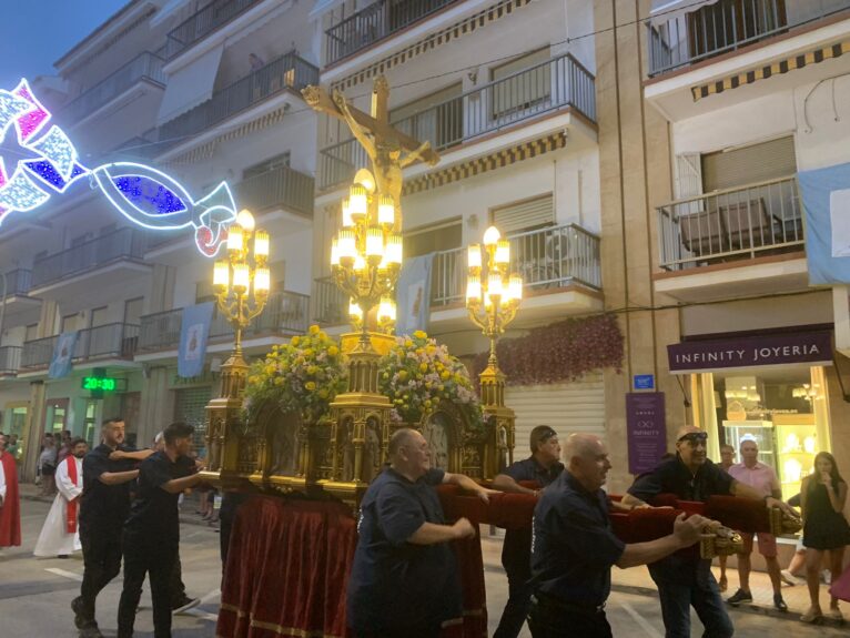 Procesión del Santísimo Cristo del Mar en las fiestas de Xàbia (42)