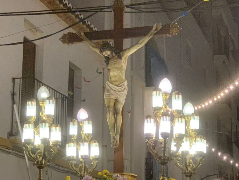 Procesión del Santísimo Cristo del Mar en las fiestas de Xàbia (9)