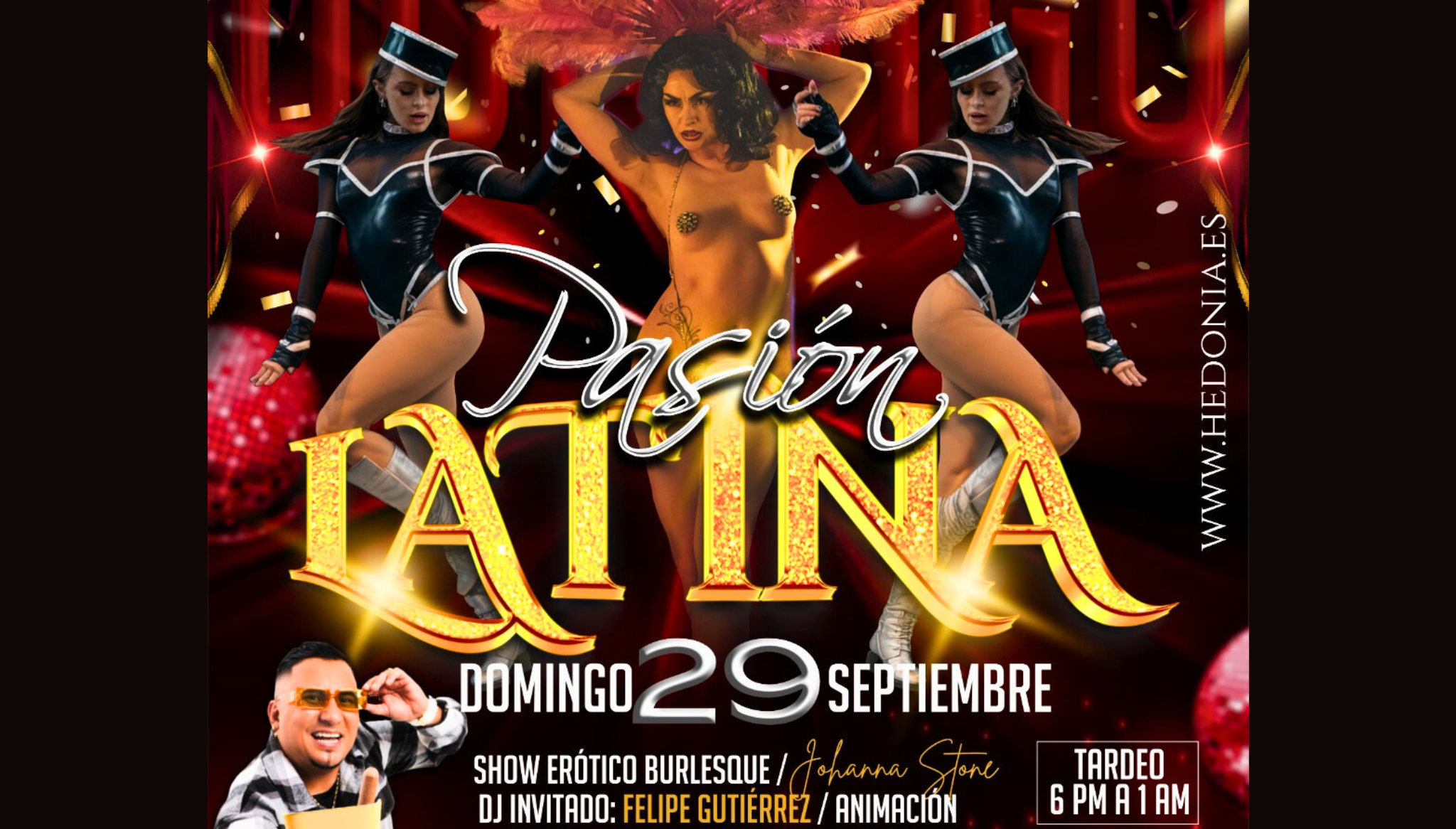 Un evento en Dénia con diversión y ritmos latinos