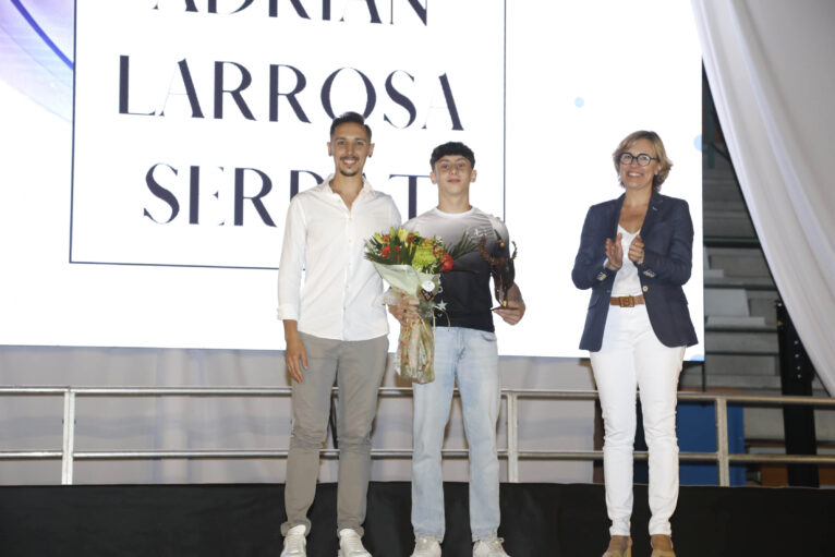 adrián Larrosa, mejor deportista local 2024 de la XVIII Gala de l'esport Xàbia