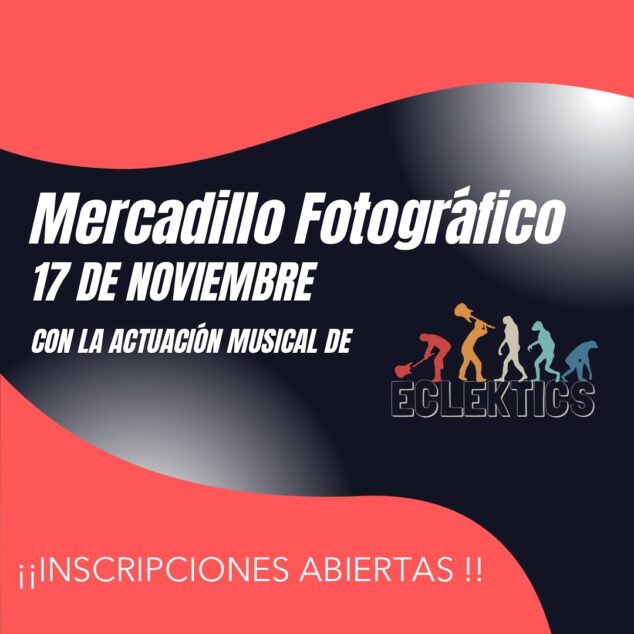 Imagen: Cartel del mercadillo fotográfico