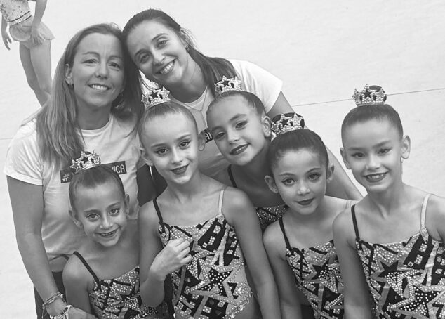 Imagen: Conjunto Prebenjamín del Club Gimástica Rítmica Xàbia