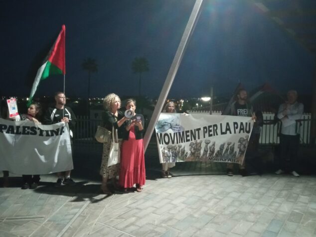 Imagen: Moviment per Palestina en Xàbia