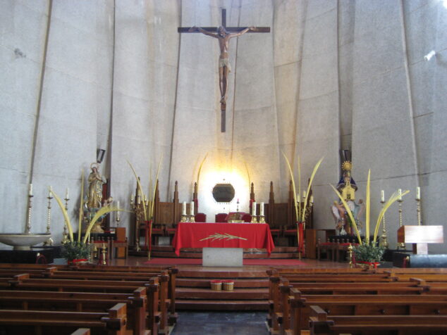 Imagen: Altar de la Parroquia del Mar