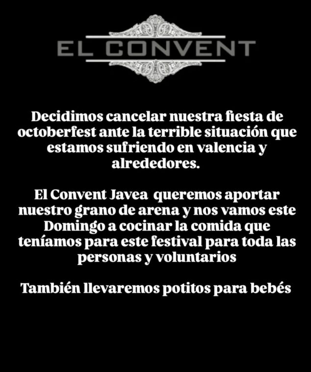 Imagen: Anuncio de ayuda de Restaurante El Convent