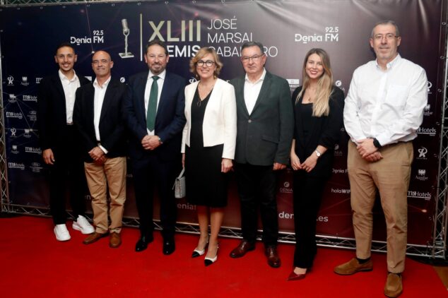 Imagen: Xàbia en los Premios José Marsal Caballero