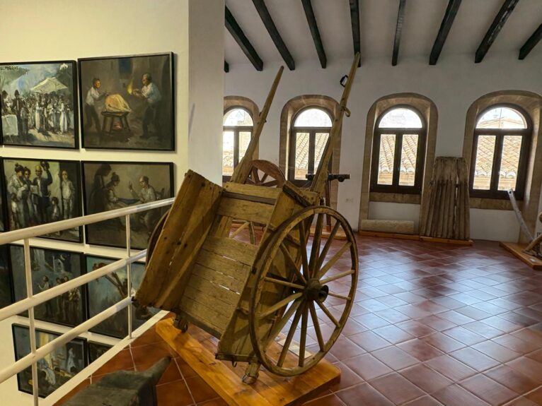 Carro de Bartolomé Cardona 'Clarí' expuesto en el Museu Soler Blasco