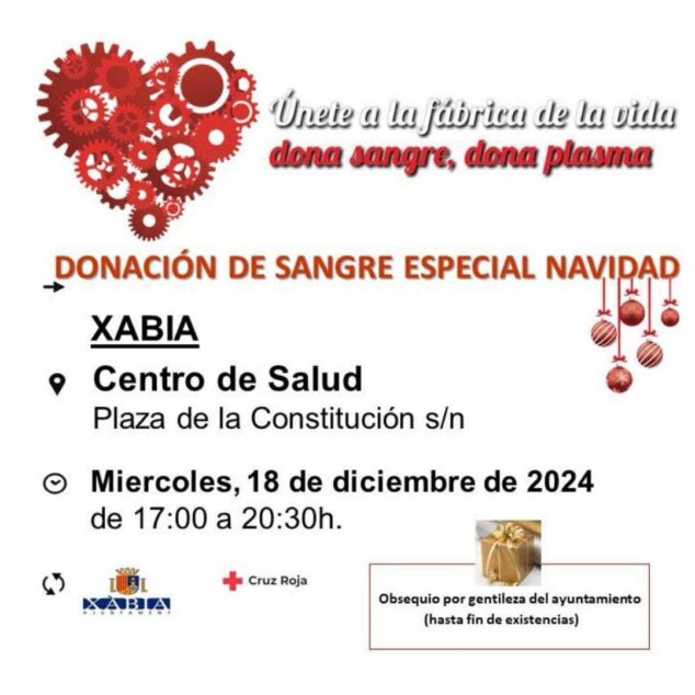 Imagen: Donación de sangre especial Navidad