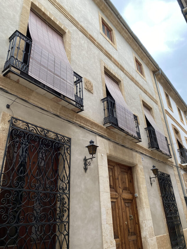 Imagen: Fachada de la Casa de Julio Cruañes Soler. (Archivo Particular)