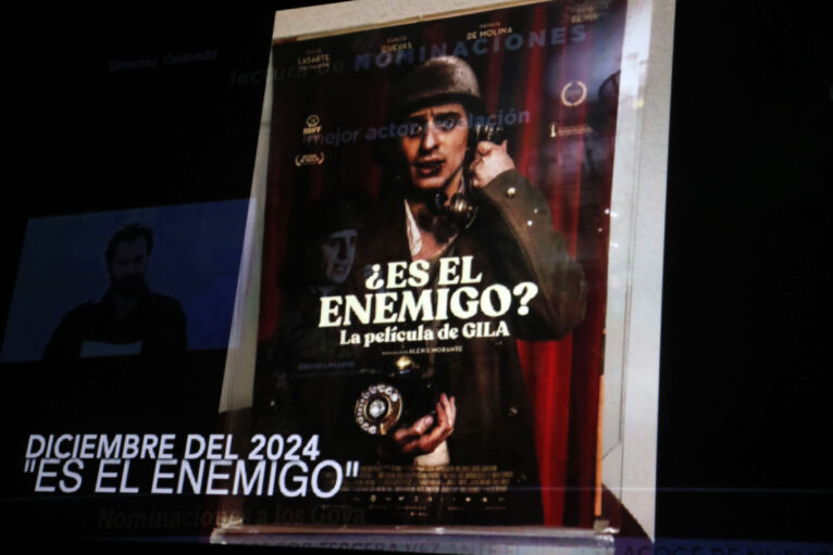 Óscar Lasarte estrena Es el enemigo en el Cine Jayan (21)