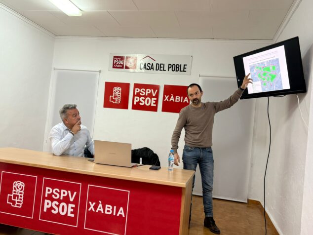 Imagen: PSOE Xàbia informa del proyecto de dos plantas fotovoltaicas