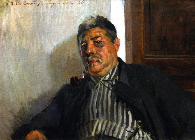 Imagen: Retrato de Julio Cruañes Soler de Joaquín Sorolla y Bastida. (Colección Particular)