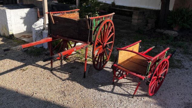 Imagen: Dos carros obra de Juan Bta. Bou. el grande  era un carro de mano