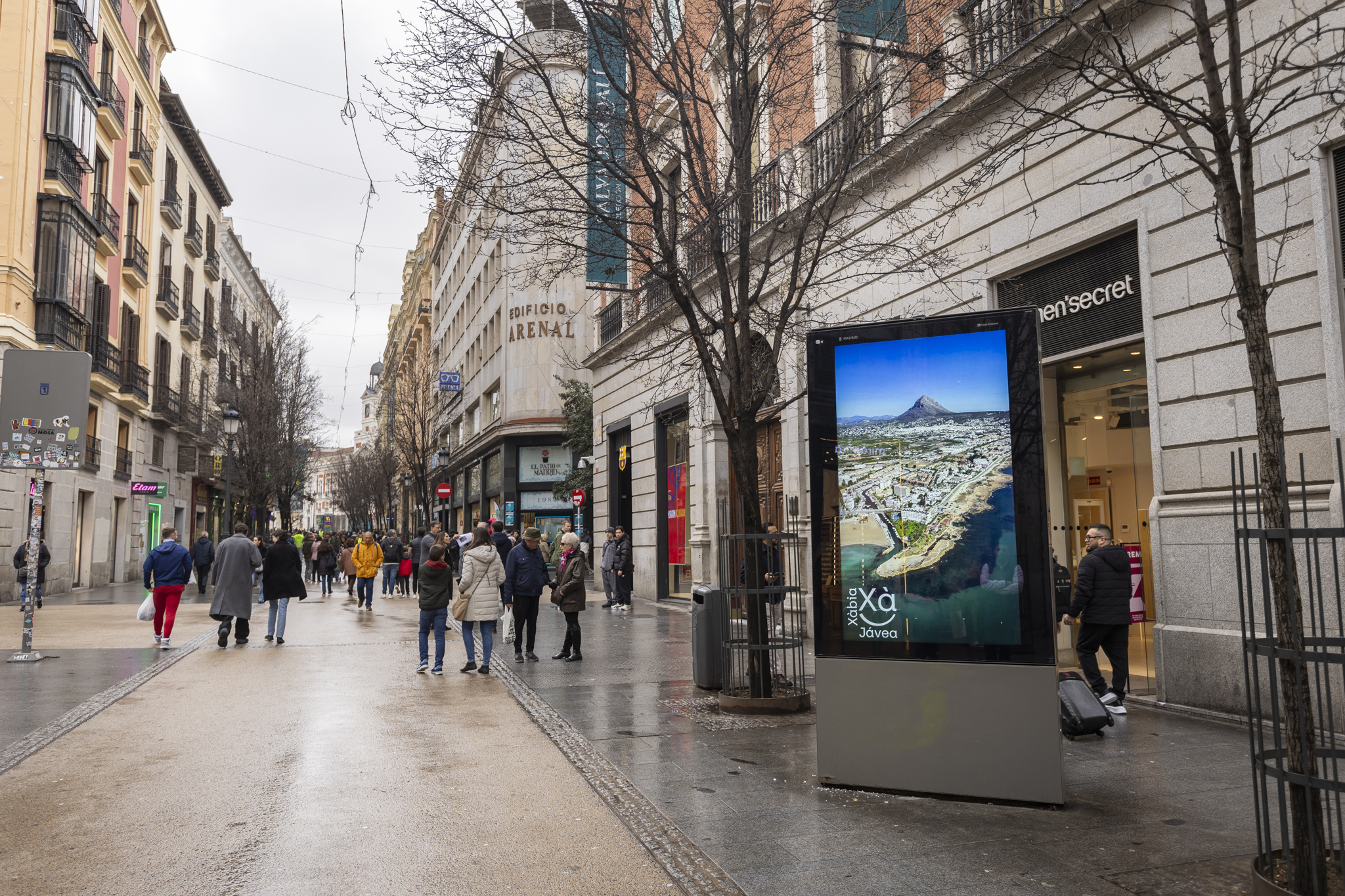 Así se ve Xàbia en los paneles de Madrid (4)