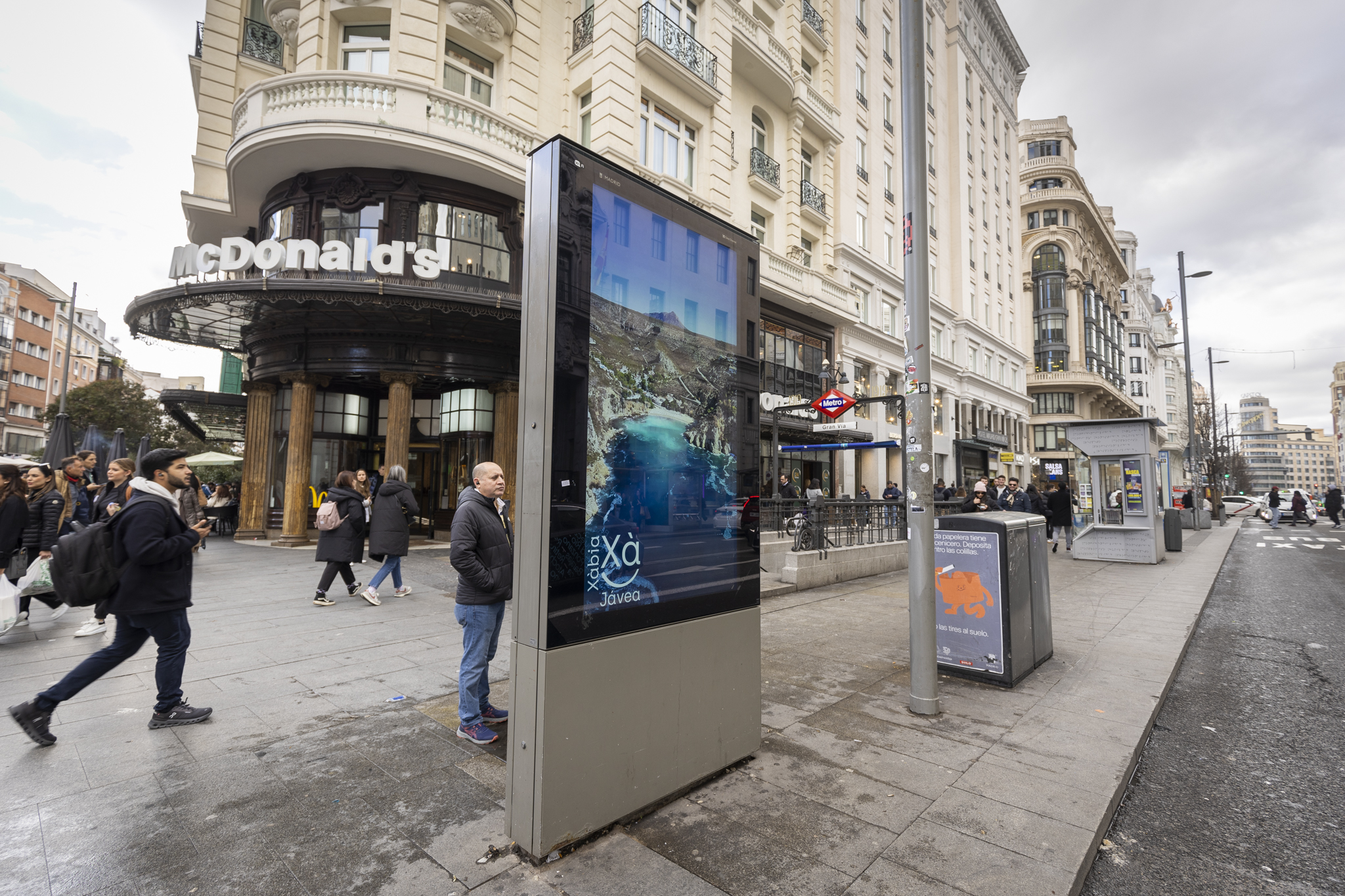 Así se ve Xàbia en los paneles de Madrid (9)