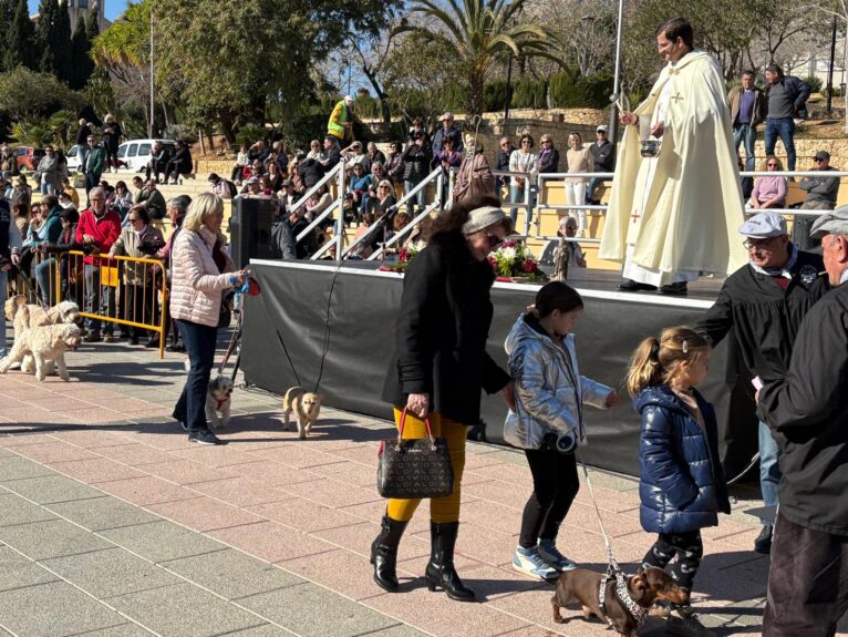 Bendición de los animales por Sant Antoni en Xàbia 2025 (15)